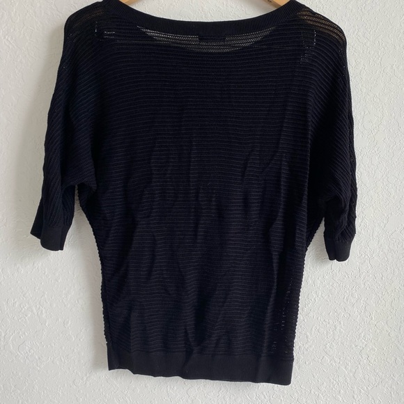 Express White Open knit Dolman sweater Women - Picture 6 of 8